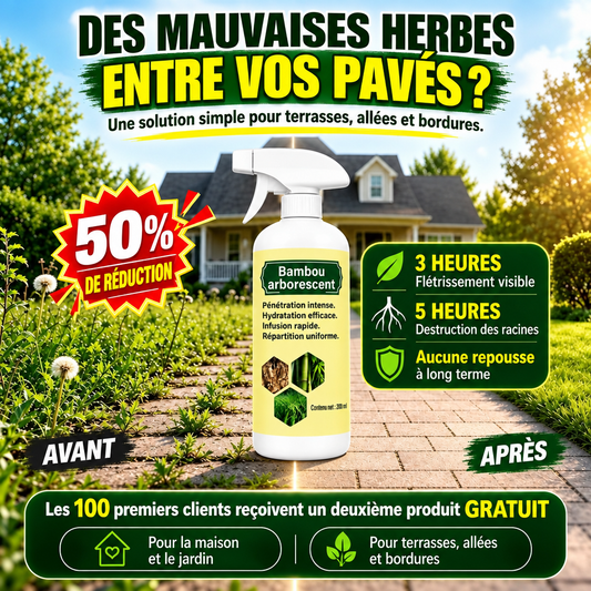 🔥2026 SALE - Fast-Acting Natural Weed & Grass Killer Spray
